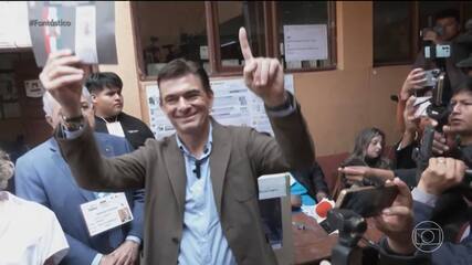 Resultados preliminares indicam que candidato de centro direita Rodrigo Paz foi eleito o novo presidente do país