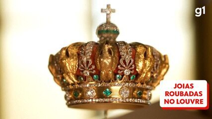 Veja imagens das joias roubadas no museu do Louvre 