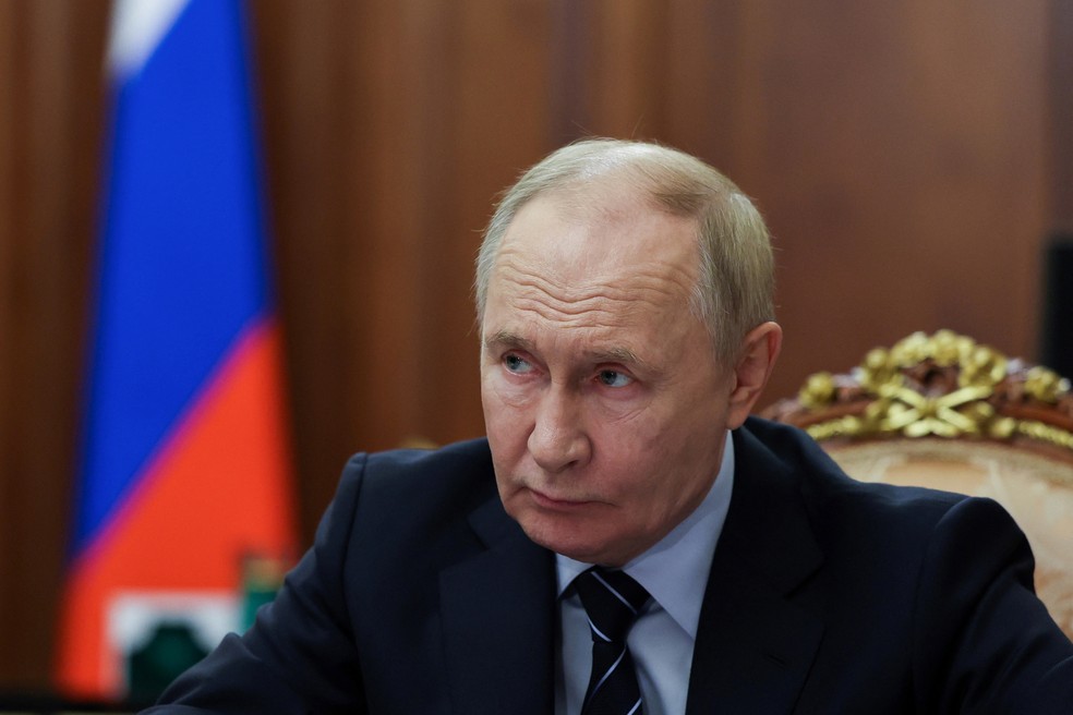 Vladimir Putin — Foto: Alexander KAZAKOV / POOL / AFP