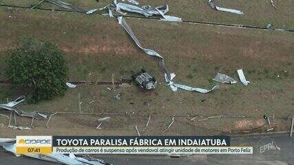 Toyota suspende produção de veículos por tempo indeterminado na fábrica de Indaiatuba