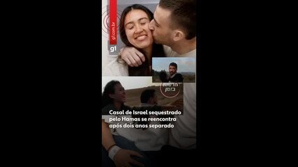 Casal de Israel sequestrado pelo Hamas se reencontra após dois anos separado