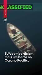 EUA bombardeiam mais um barco no Pacífico