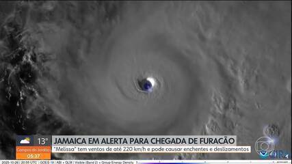 Jamaica está em alerta para a chegada do furacão Melissa