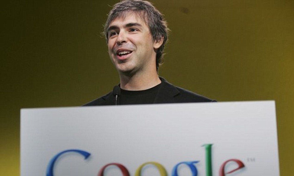 Larry Page, cofundador do Google. — Foto: Divulgação