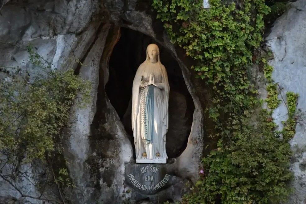 A assunção de Maria integra a lista de 43 'verdades de fé', crenças oficializadas pela Igreja Católica como 'inquestionáveis' — Foto: Pascal Pavani/AFP via Getty Images/BBC
