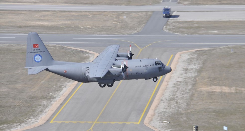 Avião C-130 — Foto: Lockheed Corporation