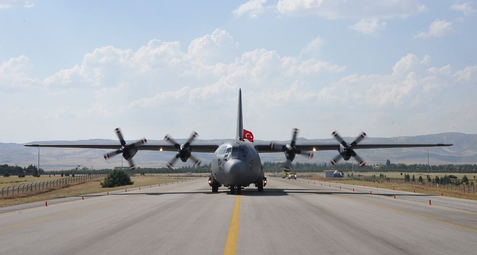 Avião C-130 — Foto: Lockheed Corporation