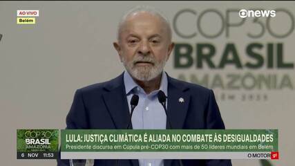 'A Amazônia é para o mundo como se fosse uma bíblia', diz Lula na COP30
