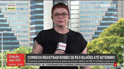 Correios registram rombo de R$ 6 bilhões até setembro