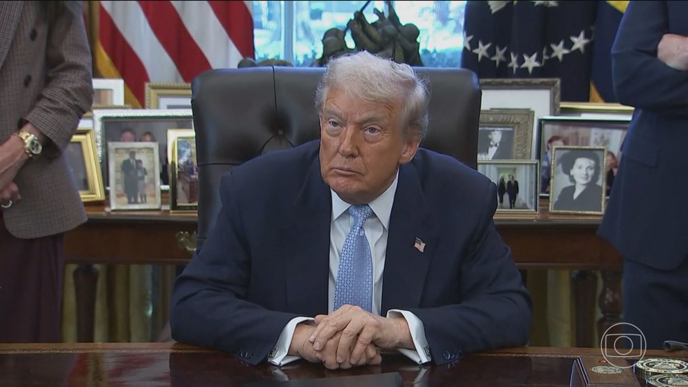 Estados Unidos aumentam pressão sobre Venezuela — Foto: Reprodução/TV Globo