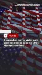 EUA ampliam critérios e podem barrar vistos para pessoas obesas