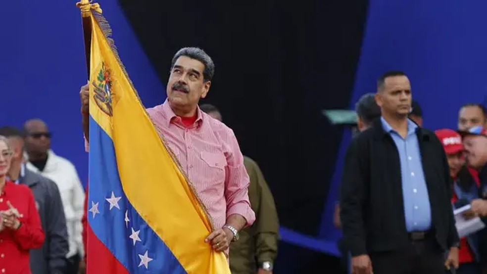 Os Estados Unidos continuam suas ações contra Nicolás Maduro — Foto: GETTY IMAGES via BBC