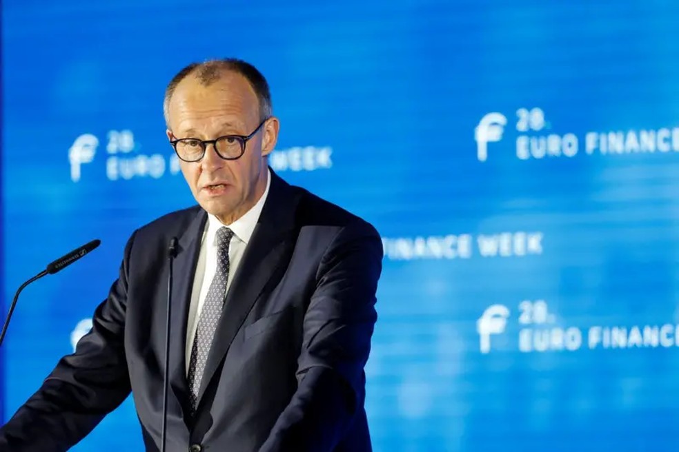 Falas de Friedrich Merz sobre Belém causaram indignação em algumas autoridades brasileiras. — Foto: Reuters via BBC