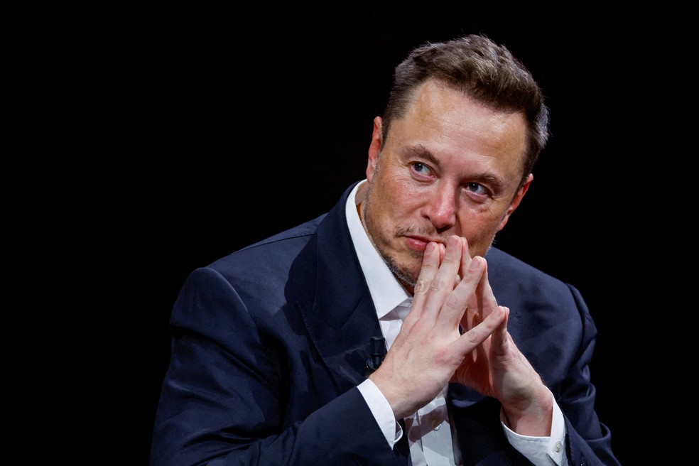 Elon Musk em foto de 16 de junho de 2023 — Foto: REUTERS/Gonzalo Fuentes/File Photo