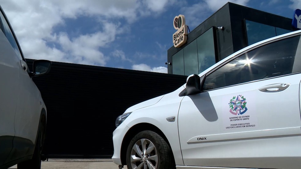 Foram cumpridos mandados na sede da empresa Blend Café, que atua na importação e exportação de café em Colatina, no Noroeste do Espírito Santo. — Foto: TV Gazeta
