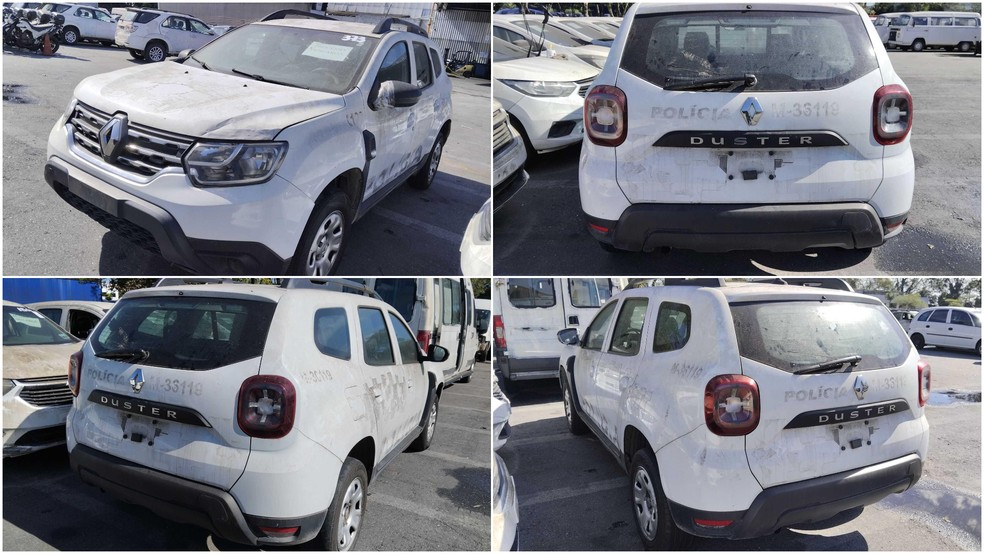 Renault Duster com lance mínimo de R$ 18,4 mil, R$ 99 mais barata que o iPhone 17 Pro Max de 2 TB (R$ 18.499 cada) — Foto: divulgação/Governo de SP