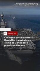 Conheça o porta-aviões USS Gerald Ford