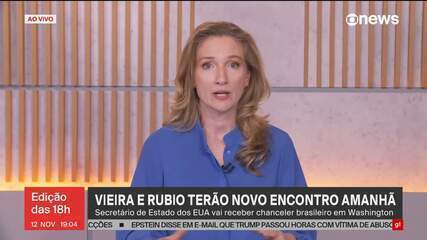 Mauro Vieira e Marco Rubio terão novo encontro nesta quinta (13)