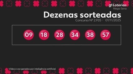 G1 | Loterias - Mega-Sena 2935