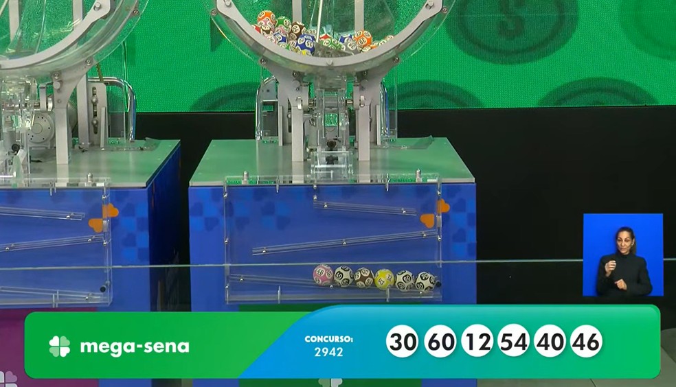 Mega-Sena, concurso 2.942 — Foto: Reprodução/Caixa