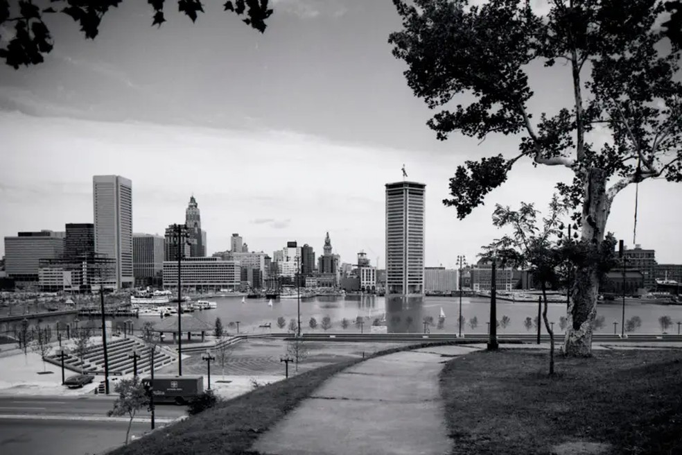 Bishop diz que, na época, os jovens sabiam que confrontar a polícia de Baltimore era uma má ideia. — Foto: Getty Images via BBC
