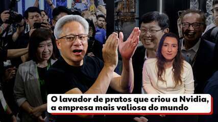 O lavador de pratos que criou a Nvidia, a empresa mais valiosa do mundo