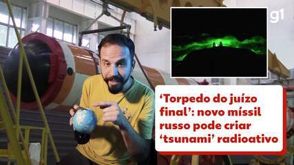 Poseidon: míssil russo pode causar ‘tsunami’ radioativo e motiva nova corrida armamentista