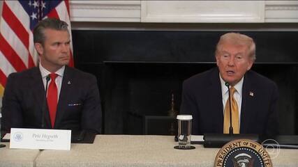 Trump reafirma discurso de guerra contra o tráfico de drogas na Venezuela