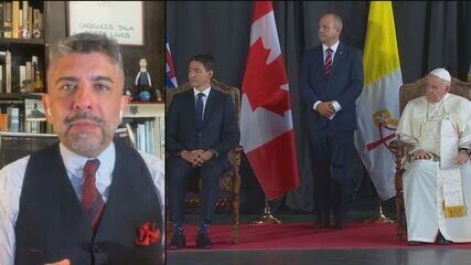 Papa Francisco se reúne com comunidades indígenas no Canadá