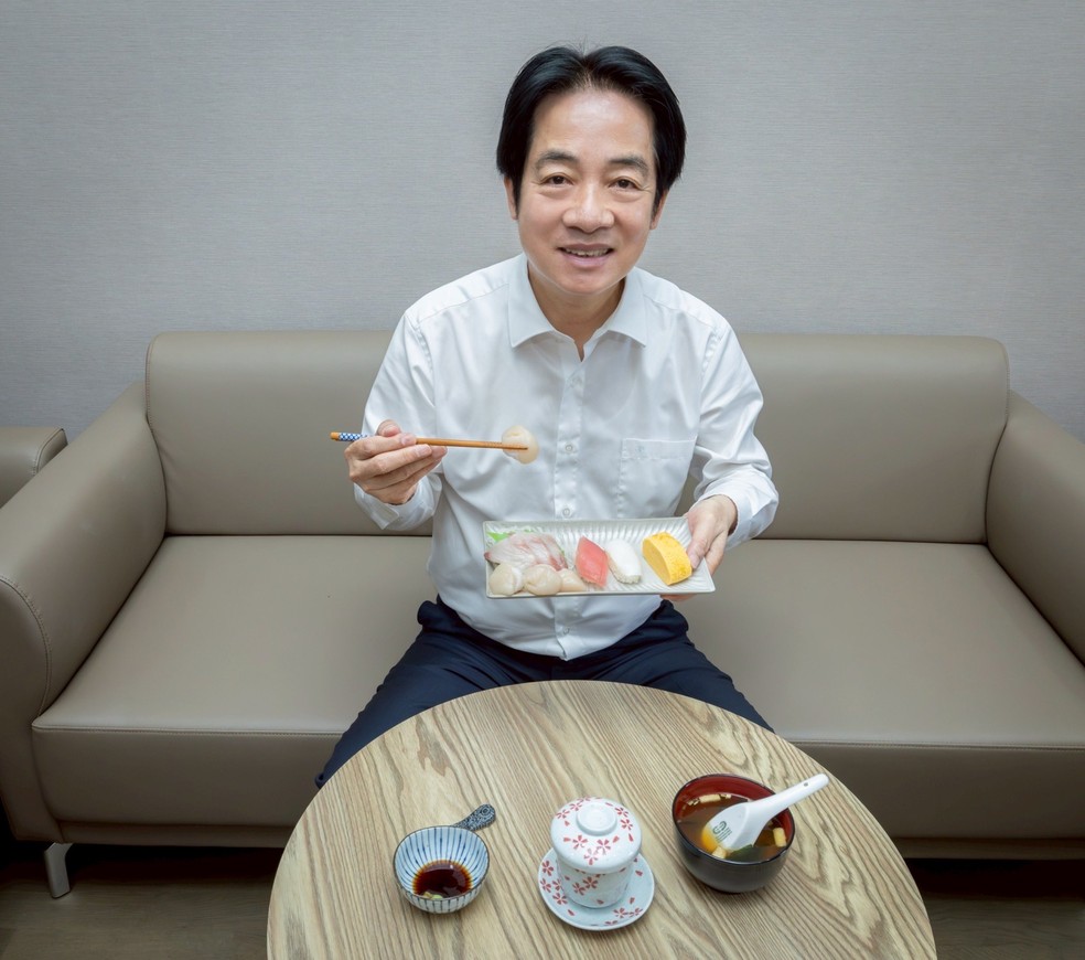 Lai Ching-te, presidente de Taiwan — Foto: X / Reprodução