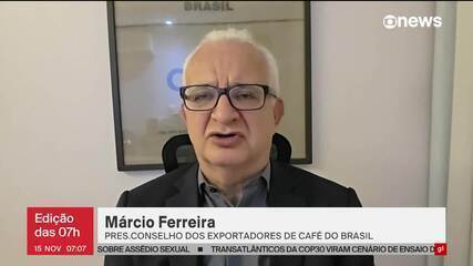 Tarifa de 40% sobre o café 'continua proibitiva', diz presidente da associação dos exporta