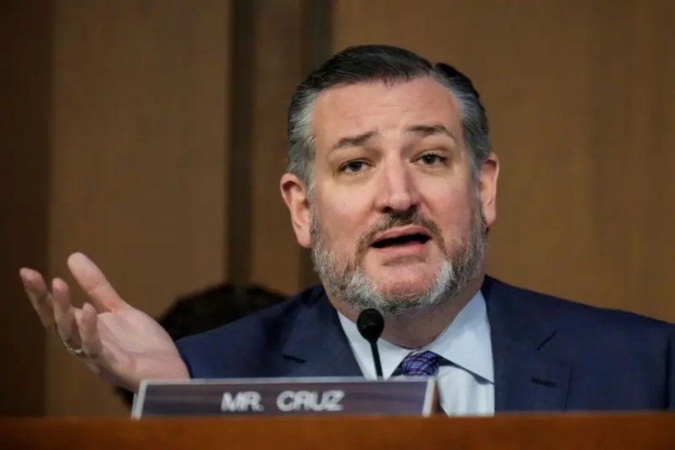 O senador republicano Ted Cruz acusou a Nigéria de facilitar a morte de milhares de cristãos, mas a origem de seus dados é contestada — Foto: Getty Images