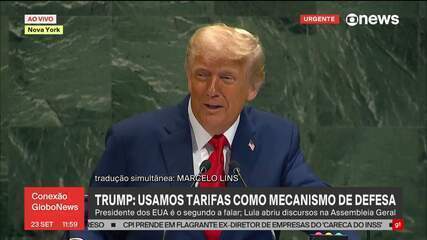 Trump diz que abraçou Lula e que tiveram ótima química