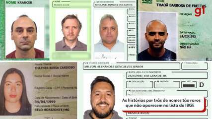 As histórias por trás de nomes tão raros que não aparecem na lista do IBGE