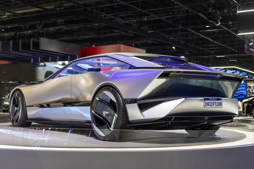 Peugeot Inception tem bateria de 800V — Foto: Divulgação | Peugeot