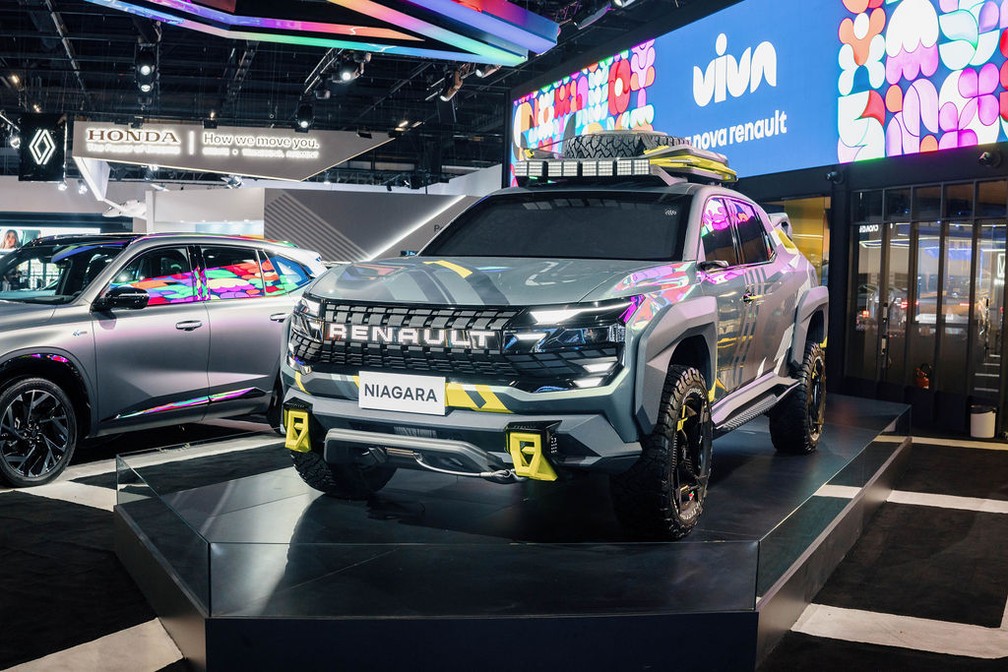 Renault Niagara serviu de inspiração para o SUV Boreal — Foto: Divulgação | Renault