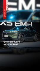 Geely produzirá o EX5 no Brasil