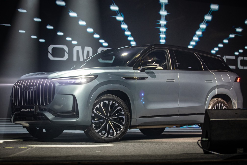 Jaecoo 8 — Foto: Fábio Tito/g1