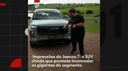 Impressões do Jaecoo 7: o SUV chinês que promete incomodar os gigantes do segmento