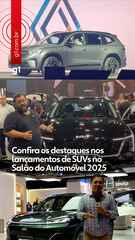 Confira os melhores lançamentos de SUVs no Salão do Automóvel 2025