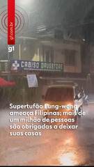 Supertufão Fung-wong ameaça Filipinas; mais de um milhão são obrigados a deixar casas