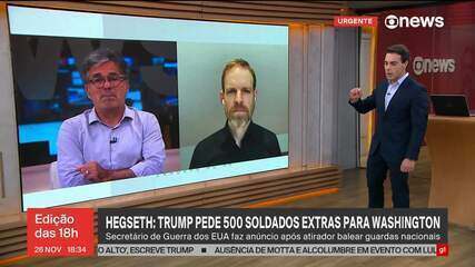 Guarda Nacional estava em Washington por ordem de Trump