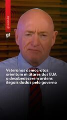 Veteranos democratas orientam militares dos EUA a desobedecerem ordens ilegais do governo