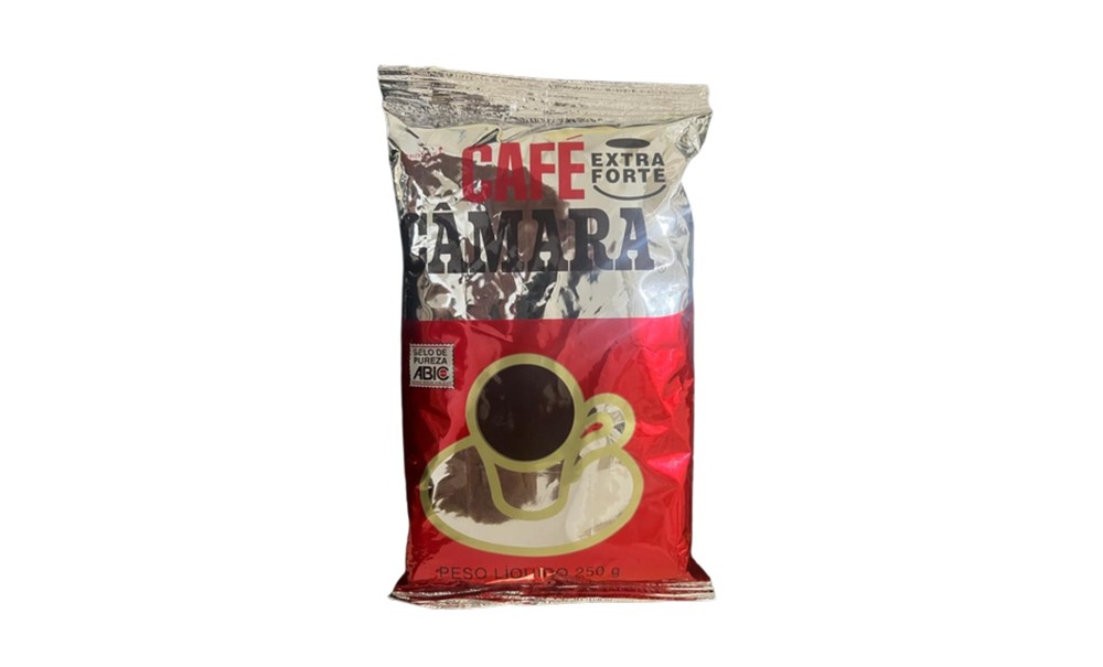 Café Câmara, proibido pela Anvisa, falsificou selo de pureza da Abic — Foto: Reprodução