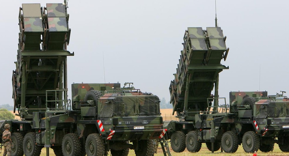 O que é o sistema de defesa antiaérea Patriot — Foto: Bernd Wüstneck/dpa/picture alliance