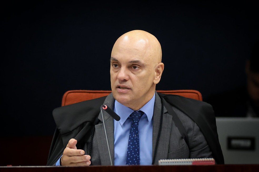 O ministro do STF Alexandre de Moraes — Foto: Gustavo Moreno/STF