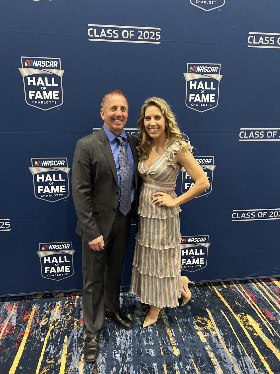 O piloto da Nascar Greg Biffle e sua mulher — Foto: Reprodução/Redes Sociais