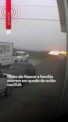 VÍDEO mostra queda de avião que matou piloto da Nascar