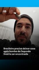 Brasileiro é retirado de casa na Alemanha por causa de bomba da 2ª Guerra