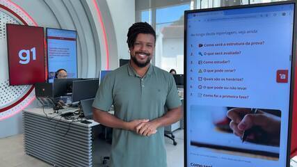 g1 em 1 Minuto: Governo divulga nesta segunda os locais das provas discursivas do CNU